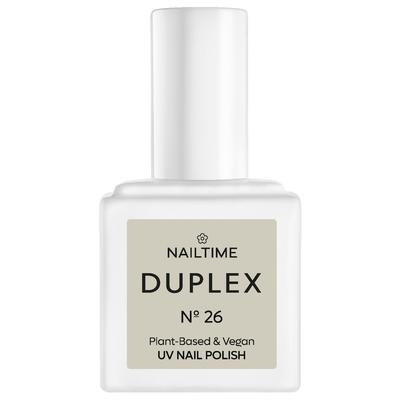 NAILTIME DUPLEX UV NAIL POLISH Nagellack N° 26 Marshmallow 8 ml Silber