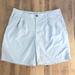 Columbia Shorts | Columbia Sportwear Men's White Cream Pleated Shorts Sz 40 | Color: Cream/White | Size: 40