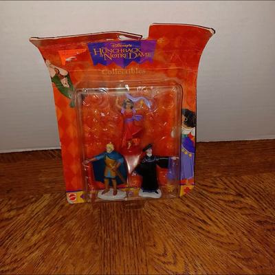 Disney Toys | Disney's The Hunchback Of Notre Dame 3 Pc Collectible Action Figure Set #66214. | Color: Orange | Size: One Size