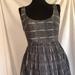 Free People Dresses | Guc-Free People New Romantics Weather Vane Ikat Dress Aztec | Color: Black/Gray | Size: 4