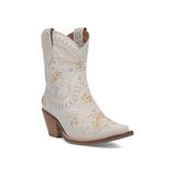 Women's Primrose Mid Calf Western Boot by Dingo in White (Size 9 1/2 M)