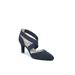 Wide Width Women's Gallery Pump by LifeStride in Navy (Size 10 W)