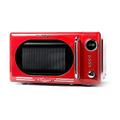 Nostalgia Retro 0.7 Cubic Foot 700-Watt Countertop Microwave Oven, Red