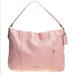 Coach Bags | Coach Salmon Leather Side Zipped Shoulder Bag | Color: Pink | Size: Os