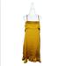 Anthropologie Dresses | Eloise Anthropologie Gold Slip Dress Sz 4 | Color: Gold | Size: 4