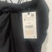 Zara Dresses | New Zara Black Mini Dress With Bow Knot. Size M | Color: Black/White | Size: M