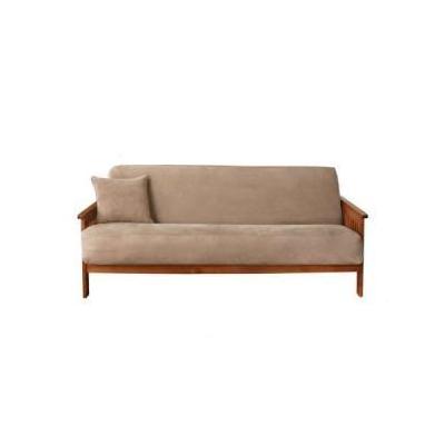Sure Fit Soft Suede Futon Slipcover Taupe
