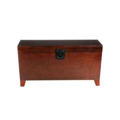 Southern Enterprises Cocktail Trunk Table - Espresso