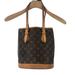 Louis Vuitton Bags | Louis Vuitton Bucket Pm Tote Bag Shoulder Bag Brown Monogram | Color: Brown | Size: Os