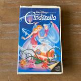 Disney Media | 1988 Original Black Diamond "Cinderella" Vhs Tape | Color: Blue/White | Size: Os