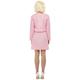 Thunderbirds Lady Penelope Costume, Pink, Dress, Jacket, Wig, Eyelashes & Necklace, (L)