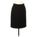 Tahari Casual Skirt: Black Solid Bottoms - Women's Size 4