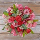 Strawberry Sunset Bouquet - Grand - The Bouqs Co.