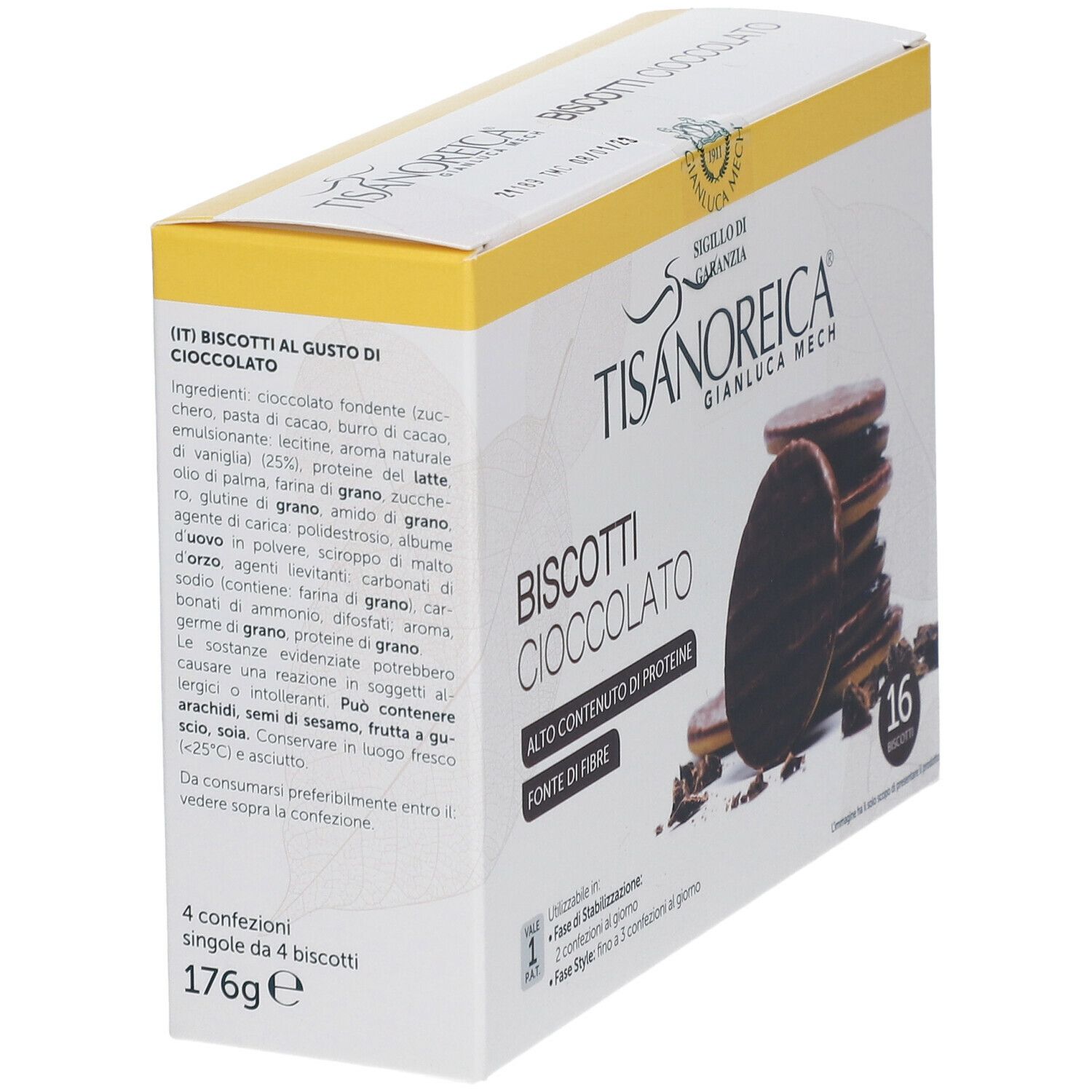 TISANOREICA® BISCOTTI CIOCCOLATO 176 g Biscotti
