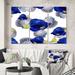 East Urban Home Dark Blue Deep Sea Fish - Nautical & Coastal Canvas Wall Art Print Metal in Blue/Gray | 40 H x 60 W x 1 D in | Wayfair