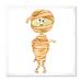 East Urban Home Watercolor Mummy Cartoon - Children's Art Canvas Wall Art Print Canvas in White | 36 H x 36 W x 1 D in | Wayfair