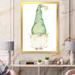 East Urban Home Cute Christmas Gnome in Hat - Print on Canvas Metal in Green | 32 H x 16 W x 1 D in | Wayfair 8AA7B75D7FED4E1FBBE8C6BA5BF9C094