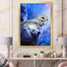 East Urban Home Night Scene w/ a Spotted Owl - Print on Canvas in Green | 20 H x 12 W x 1 D in | Wayfair 0914081083774A36963C3748F5AEEEFD