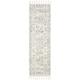 White 18 x 18 x 0.75 in Area Rug - Justina Blakeney x Loloi Ronnie Contemporary Ivory/Ocean Area Rug | 18 H x 18 W x 0.75 D in | Wayfair