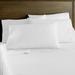 Shavel Home Products 400 Thread Count Sateen 6-Piece Sheet Set 100% Cotton/Sateen in White | Queen | Wayfair SAT400SSQNDZW