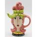 Winston Porter Gothe Dollymama 16 -oz. Teapot Porcelain China/Ceramic in Pink | 9 H x 3.5 W x 6.38 D in | Wayfair 001848F79B5F42EEA4060D35F2745DEC