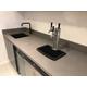 Bar Worktop Concrete - Home Bar Worktop - Design Manufacture & Install - Kitchen Worktop - Grey Worktop - White Worktop