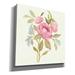 Red Barrel Studio® 'Petals & Blossoms IV' By Silvia Vassileva, Canvas Wall Art, 26"X26" Canvas, Wood in Pink | 26 H x 26 W x 1.5 D in | Wayfair