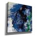 Orren Ellis 'Northern Coast II' By Silvia Vassileva, Canvas Wall Art, 37"X37" Canvas in Blue | 37 H x 37 W x 1.5 D in | Wayfair