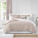 Damaskus Linen Blush Comforter & Pillow Sham Set.