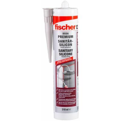 Fischer - Sanitärsilicon dssa 310 ml fugengrau - 512208