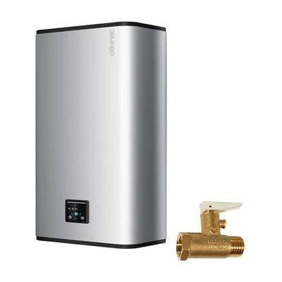 Atlantic - Vertigo Steatite 50 elektrischer Warmwasserspeicher 40 Liter wlan Farbe Silber 831181