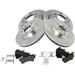 2007-2015 Audi Q7 Front and Rear Brake Pad and Rotor Kit - TRQ BKA15494