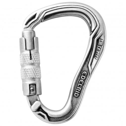 Edelrid – HMS Bulletproof Triple Eco – HMS-Karabiner grau