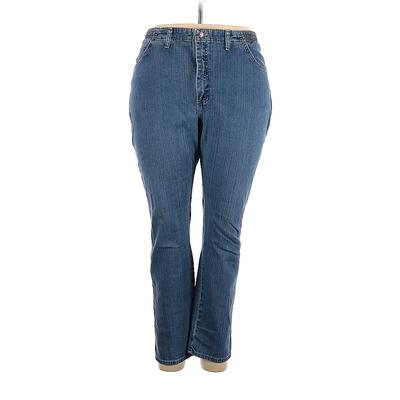 Lee Jeans - High Rise: Blue Bottoms - Size 20