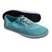 Disney Shoes | Disney Descendants Girl Sneakers Teal Silver Size 2 | Color: Blue/Green | Size: 2bb