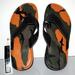 Coach Shoes | Coach Men’s Rockaway Camo Flip Flop Sandals Fg2222 Size 7 | Color: Brown/Orange | Size: 7