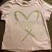 Victoria's Secret Intimates & Sleepwear | 2/$16 Victoria’s Secret Pink Baby Tee Shirt *Medium | Color: Gold/Pink | Size: M