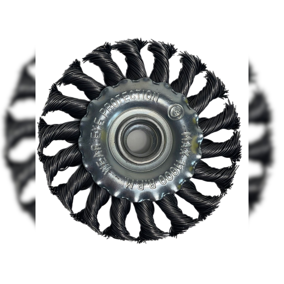 Vago-Tools Scheibenbürsten Zopfbürsten 125mm gezopft 12x Image