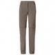 Vaude - Women's Farley Stretch Zip Off T-Zip Pants II - Trekkinghose Gr 40 - Regular grau/braun