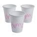 Oriental Trading Company Cheers Disposable Plastic Cups, Party Supplies, 50 Pieces in White | Wayfair 13813607