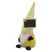 Northlight Seasonal 10.25" Yellow Gingham Hat Springtime Gnome w/ Chalk Board | 10.25 H x 4.5 W x 4 D in | Wayfair NORTHLIGHT QS93496