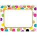 Teacher Created Resources Confetti Name Tags/Labels | 1.5 H x 4.38 W x 5.25 D in | Wayfair TCR5885-6