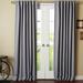 Ebern Designs Bantam Solid Blackout Thermal Rod Pocket Curtain Panels Polyester in Gray/Brown | 120 H in | Wayfair BCMH2130 42435391