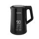 Drew&Cole Digital Kettle Pro 1.5L - Live Temperature Display - Variable Temperature Control - Energy Efficient - 4 Preset Temperatures From 40°C to 100°C - Automatic Shut Off - Black