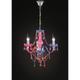 Lustre baroque 3 Lampes - Multicolore