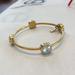 Coach Jewelry | Coach Moonstone Bangle Bracelet | Color: Gold | Size: Os