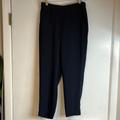 J. Crew Pants & Jumpsuits | J Crew Navy Elastic Waist Pants | Color: Black | Size: 4