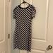 Michael Kors Dresses | Michael Kors Black And White Striped Dress | Color: Black/White | Size: Xs