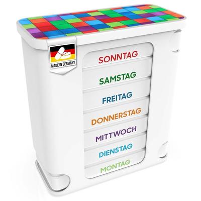 Kerpers Pillendose 7-Tage bunt 1 St Dose Image