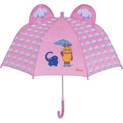 3D Regenschirm die Maus & Elefant Regenschirme Mädchen rosa Kinder